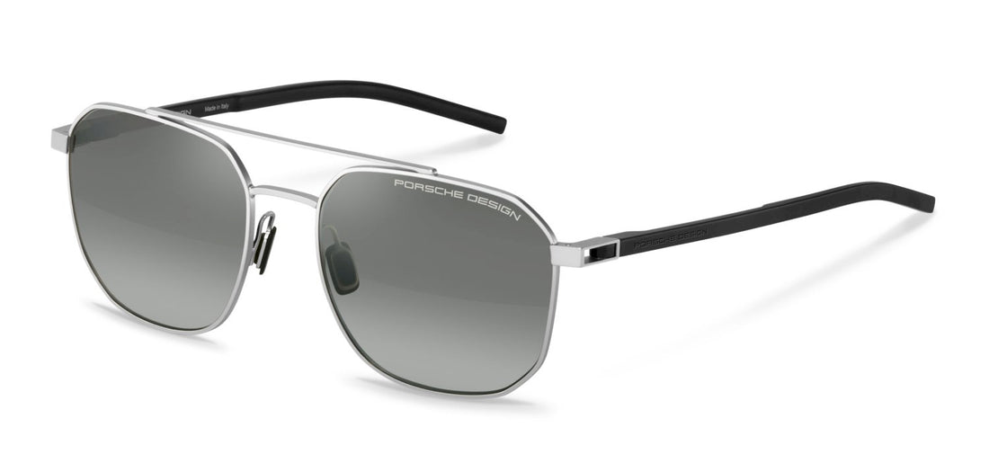 Óculos de sol porsche design p8988 c175 plateado navigator masculino tamanho 56mm - Vista principal