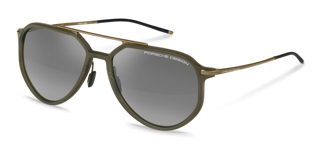 Óculos de sol porsche design p8990 b175 verde pilot masculino tamanho 59mm - Vista principal