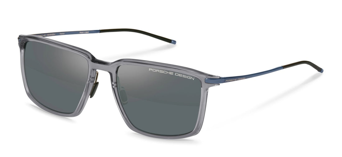 Óculos de sol porsche design p8991 d731 gris square masculino tamanho 58mm - Vista principal