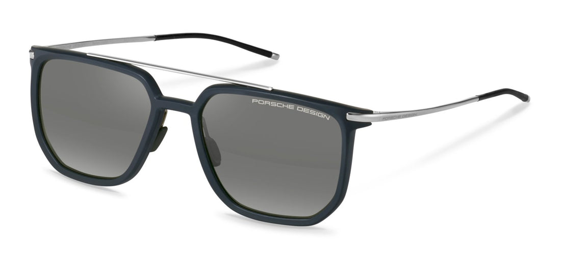 Óculos de sol porsche design p8992 b175 azul navigator masculino tamanho 56mm - Vista principal