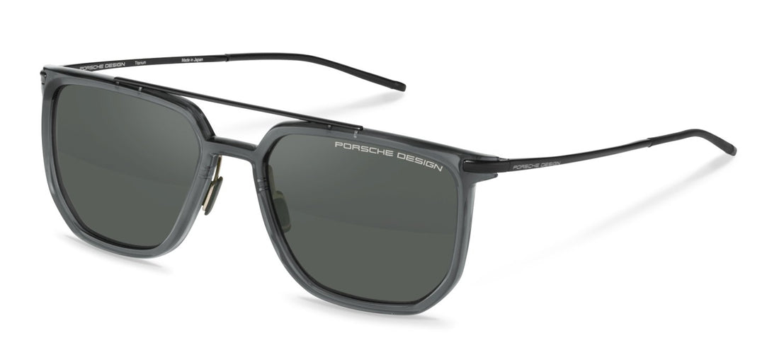 Óculos de sol porsche design p8992 d415 gris navigator masculino tamanho 56mm - Vista principal