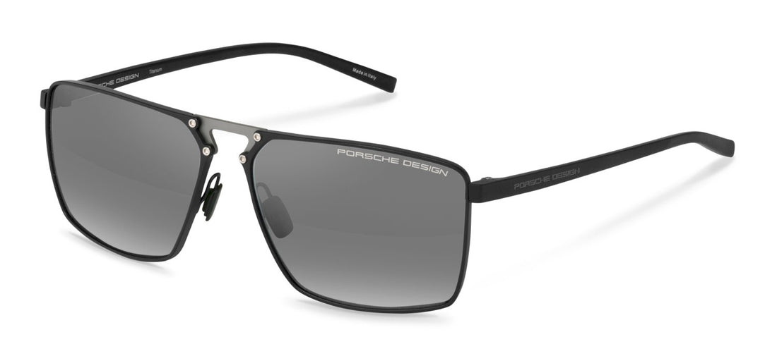 Óculos de sol porsche design p8993 a175 negro navigator masculino tamanho 60mm - Vista principal