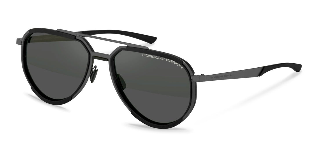 Óculos de sol porsche design p8994 a419 gris navigator masculino tamanho 60mm - Vista principal