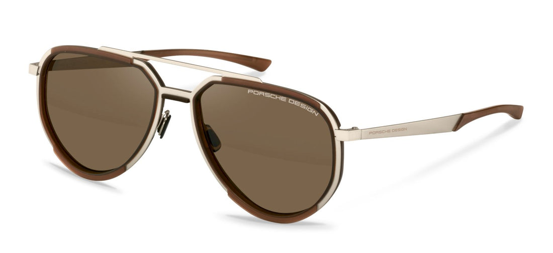 Sunglasses porsche design p8994 c171 dorado navigator masculino size 60mm - Main view
