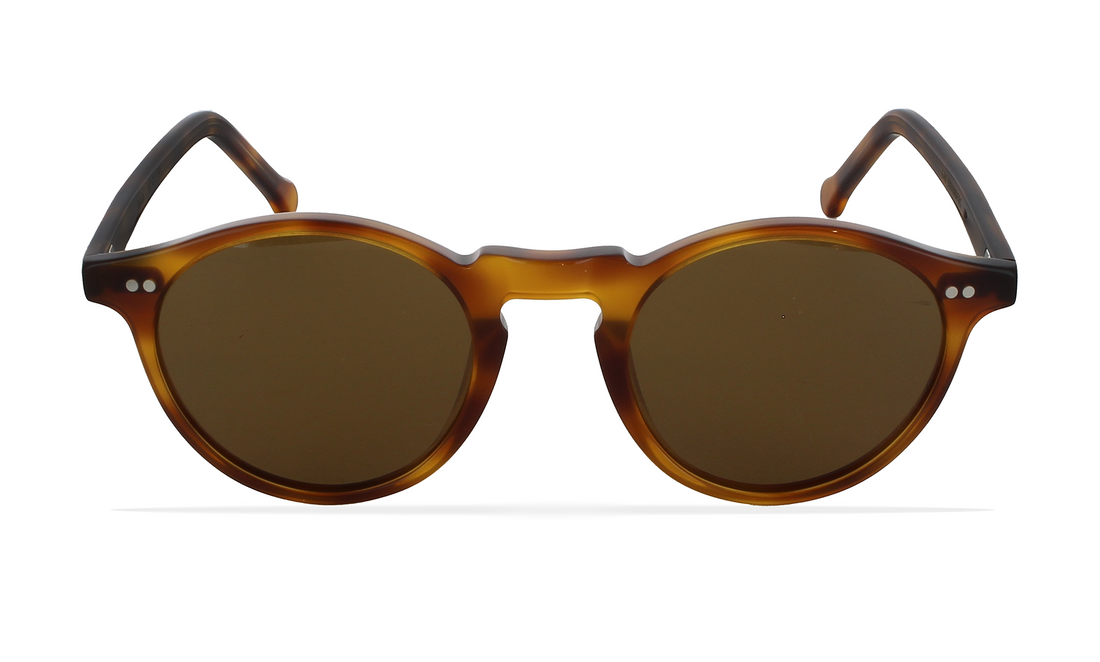 Gafas de sol greyhounders robin brown marron round unisex talla 47mm - Vista de detalle
