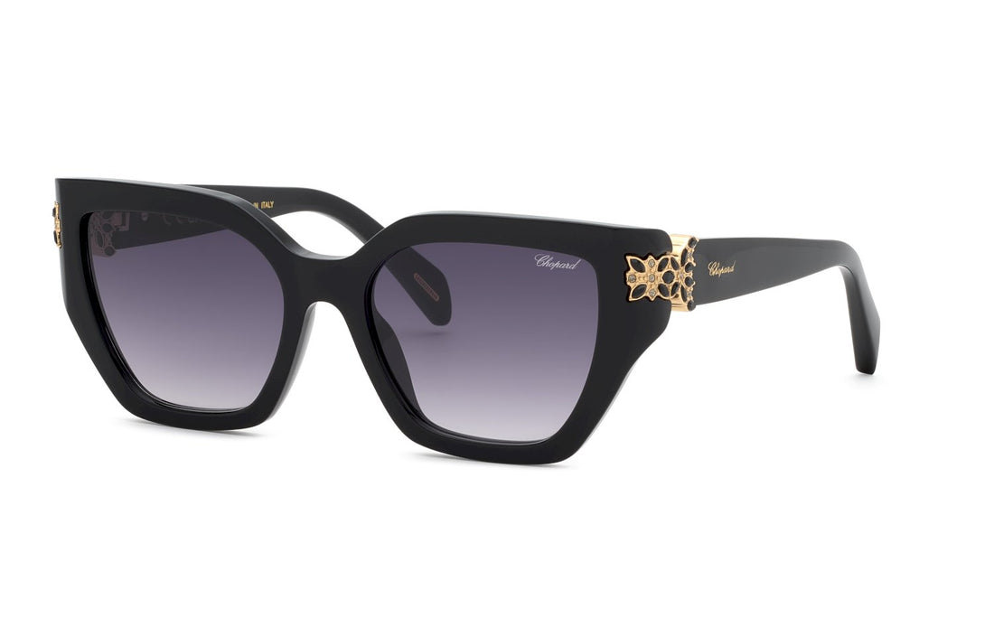 Gafas de sol chopard sch418s 700n negro butterfly femenino talla 54mm - Vista principal