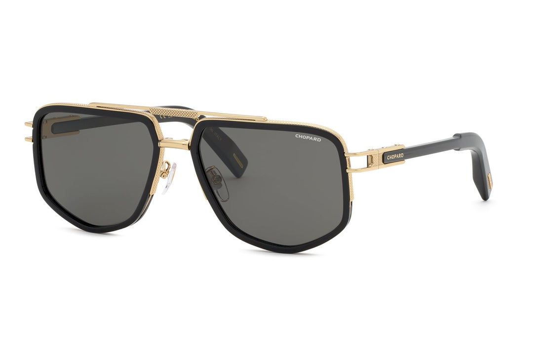 Gafas de sol chopard schm12v 700p negro geometric masculino talla 59mm - Vista principal
