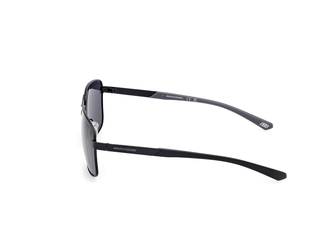 Occhiali da sole skechers se00039 02d negro navigator masculino taglia 60mm - Vista dettagliata