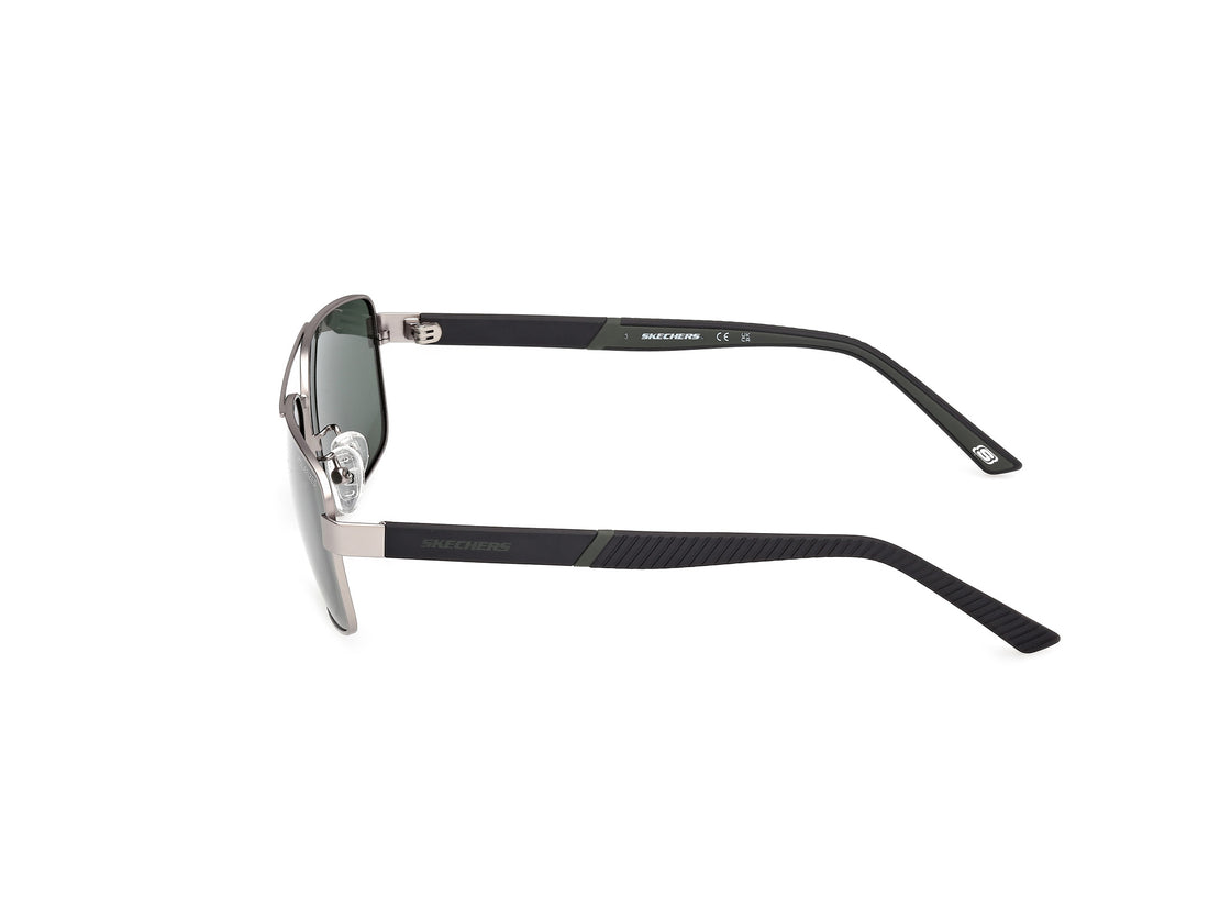Occhiali da sole skechers se00157 09r plateado pilot masculino taglia 59mm - Vista dettagliata