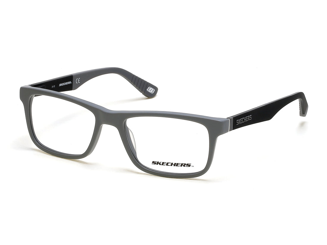 Prescription glasses skechers se1158 020 gris geometric masculino size 50mm - Main view