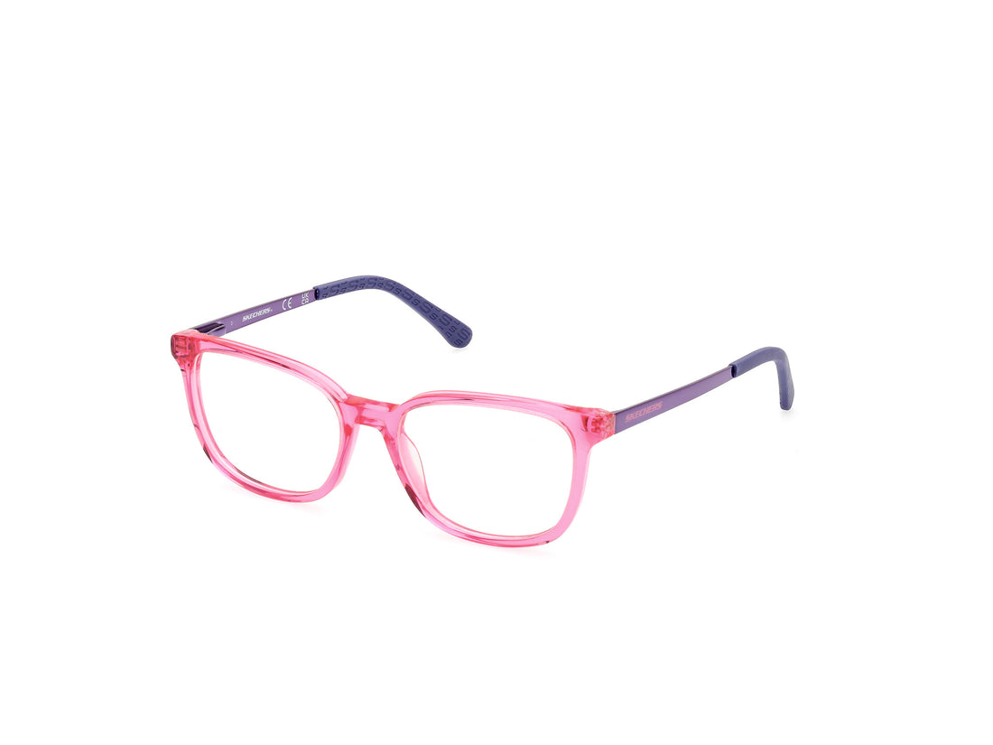 Occhiali da vista skechers se1682 072 rosa rectangular femenino taglia 50mm - Vista principale