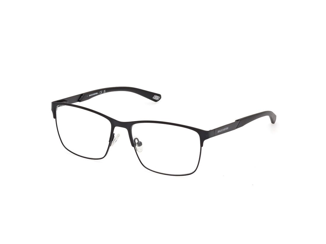 Occhiali da vista skechers se50066 002 negro rectangular masculino taglia 56mm - Vista principale
