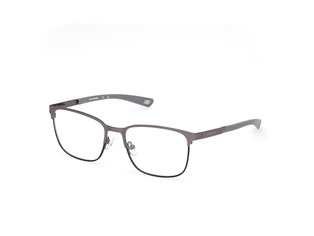 Gafas graduadas skechers se50136 011 plateado square masculino talla 54mm - Vista principal