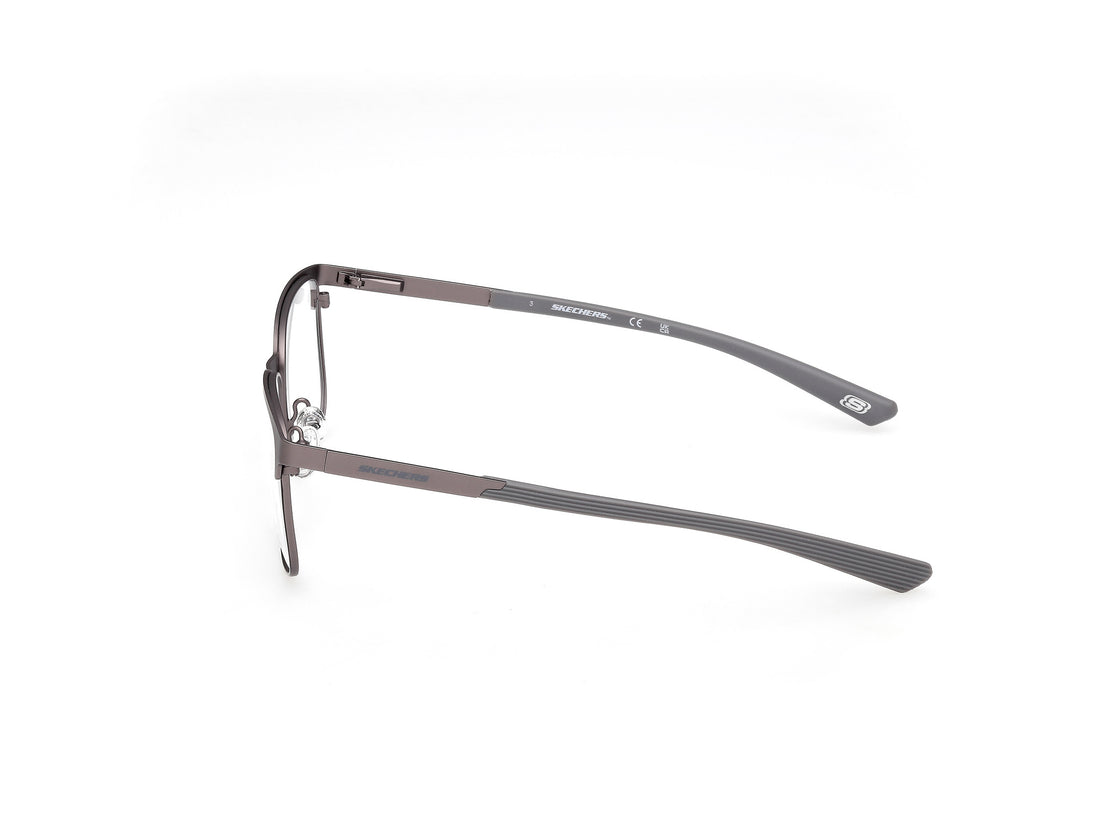 Gafas graduadas skechers se50136 011 plateado square masculino talla 54mm - Vista de detalle