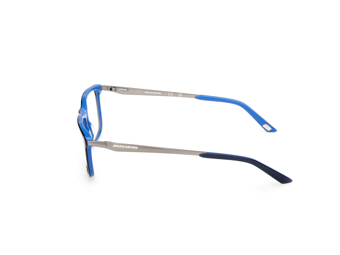 Occhiali da vista skechers se50186 092 azul square masculino taglia 53mm - Vista dettagliata