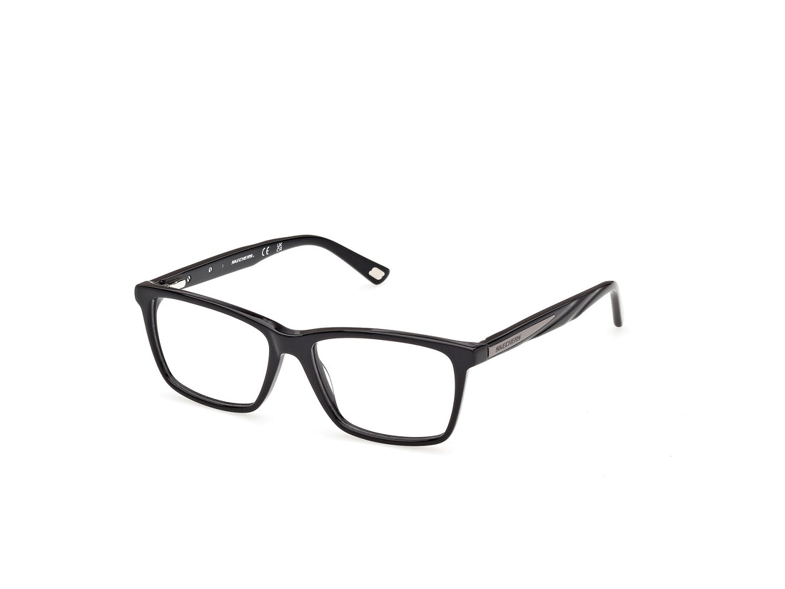 Brillen skechers se50199 001 negro rectangular masculino größe 49mm - Hauptansicht