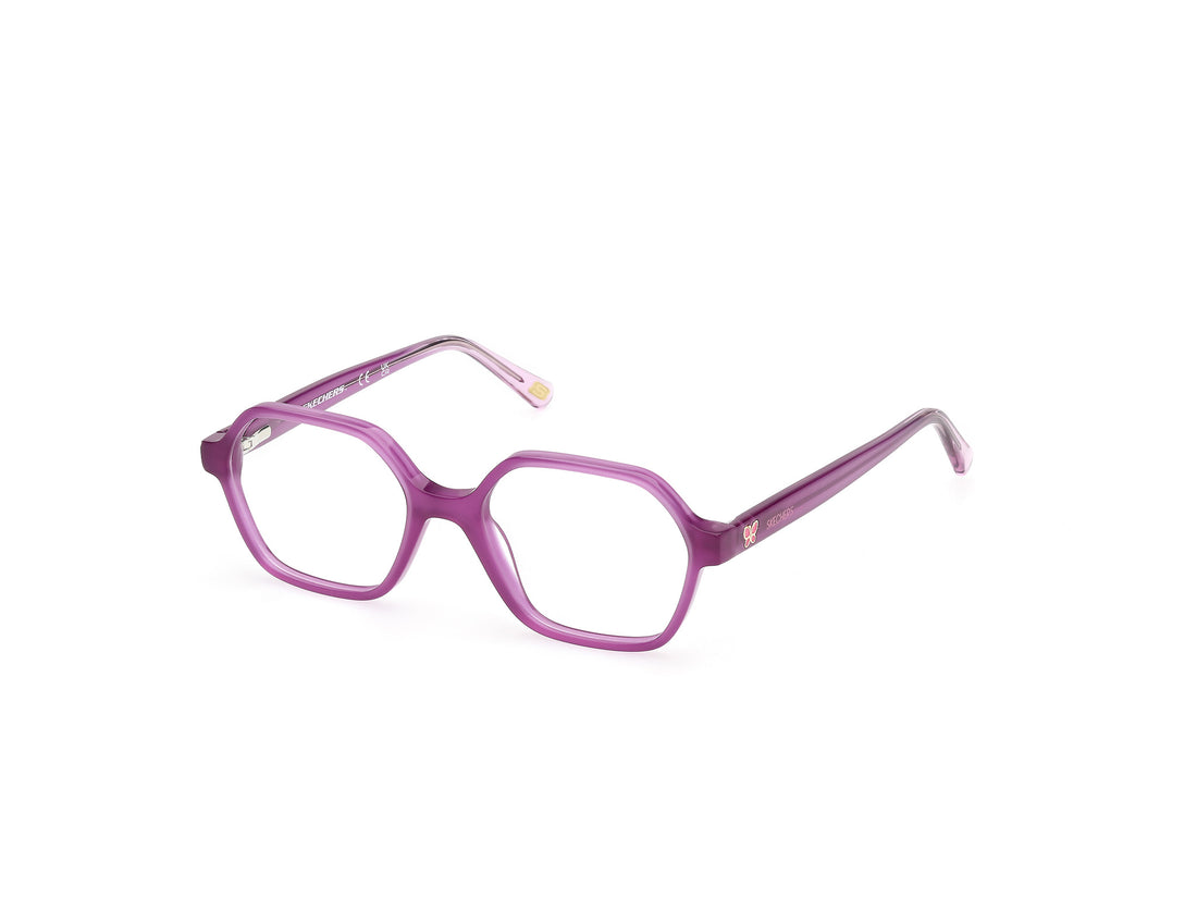 Brillen skechers se50202 081 violeta geometric femenino größe 47mm - Hauptansicht