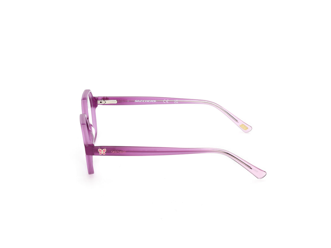 Brillen skechers se50202 081 violeta geometric femenino größe 47mm - Detailansicht