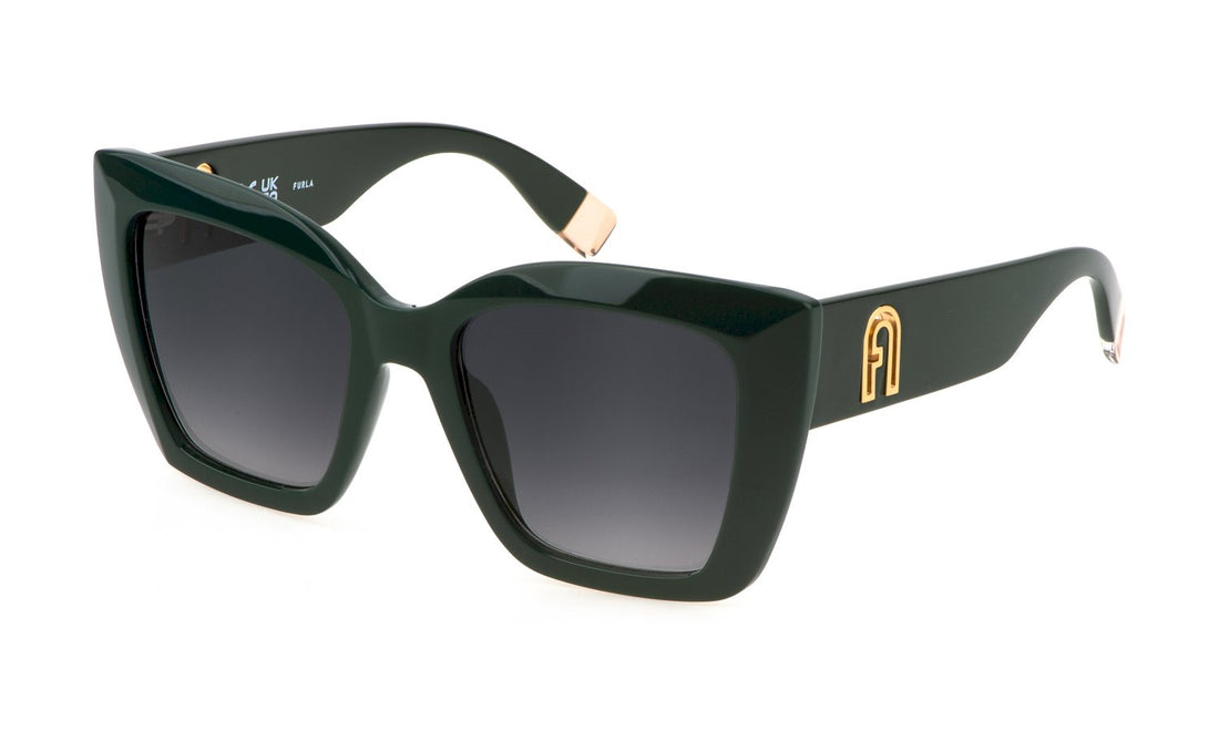Solglasögon furla sfu710 0d80 femenino storlek 54mm - Huvudvy