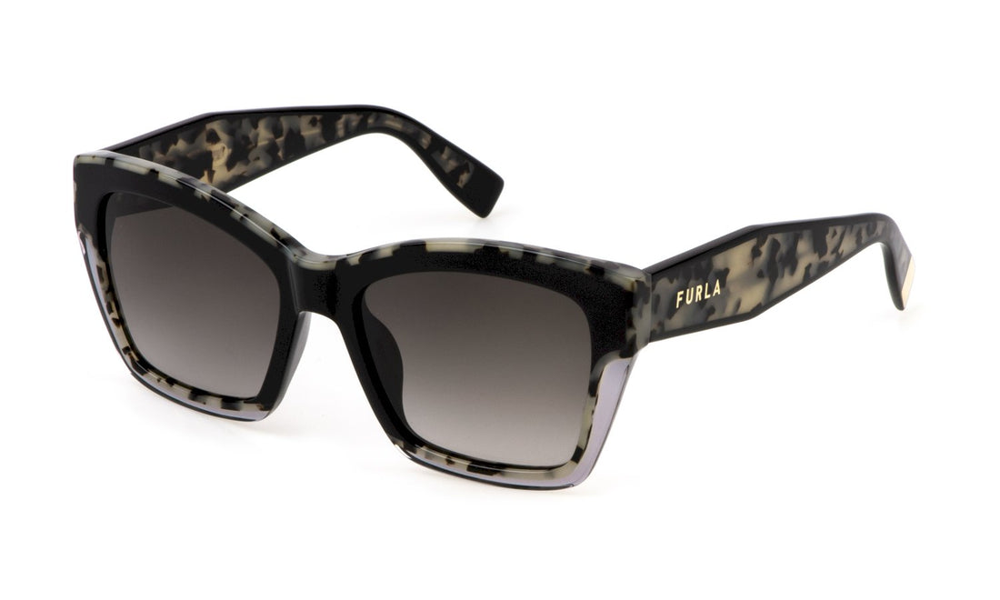 Solglasögon furla sfu778v 700y femenino storlek 55mm - Huvudvy