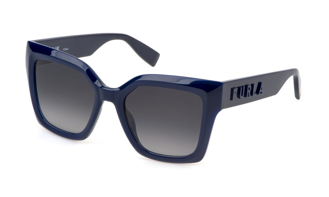 Lunettes de soleil furla sfu810v 03gr azul butterfly femenino taille 53mm - Vue principale
