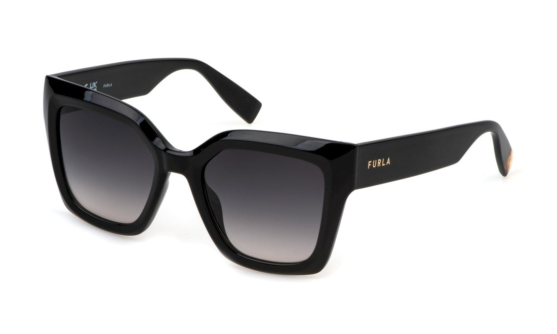 Lunettes de soleil furla sfu810 0700 negro square femenino taille 53mm - Vue principale