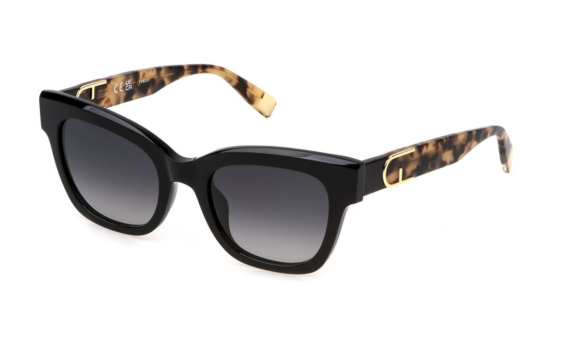 Lunettes de soleil furla sfu814v 700y negro square femenino taille 52mm - Vue principale