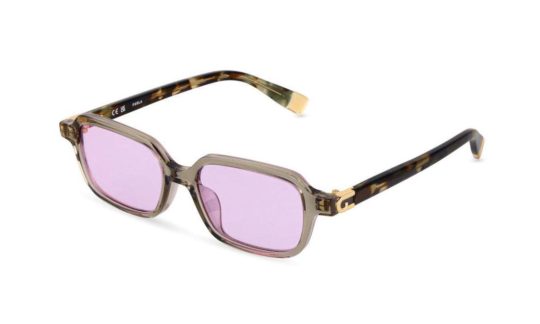 Gafas de sol furla sfu971 098z gris square femenino talla 50mm - Vista principal