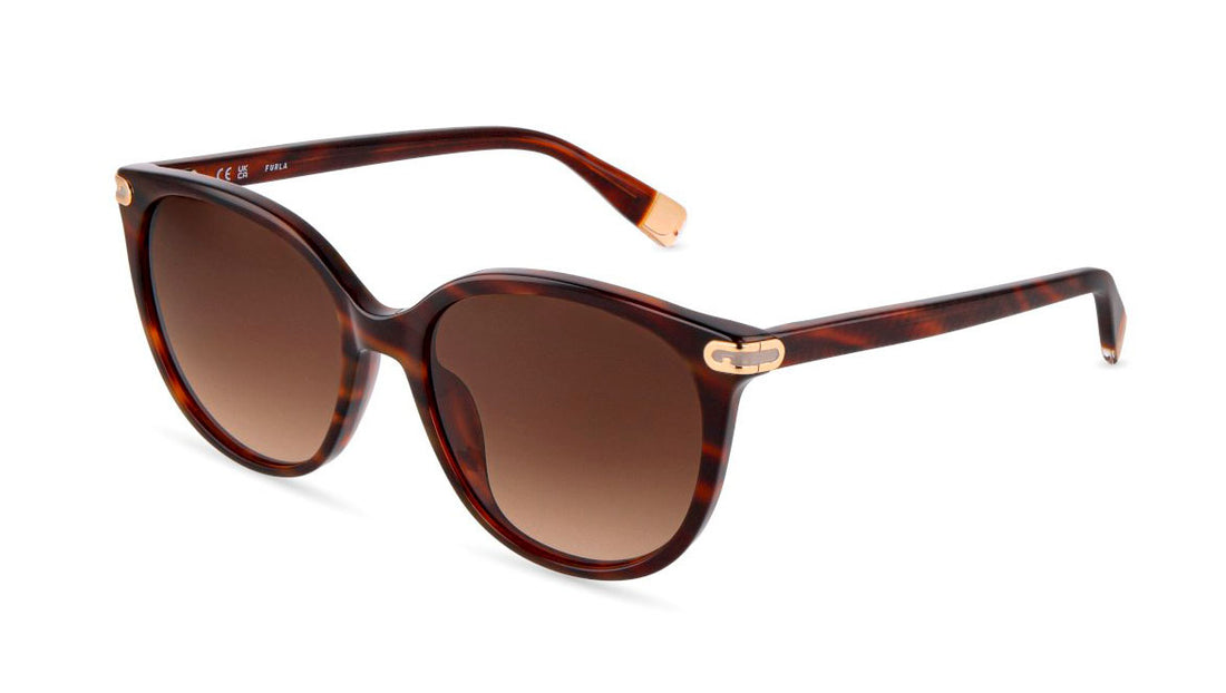 Gafas de sol furla sfub12 0c10 havana pantos femenino talla 55mm - Vista principal