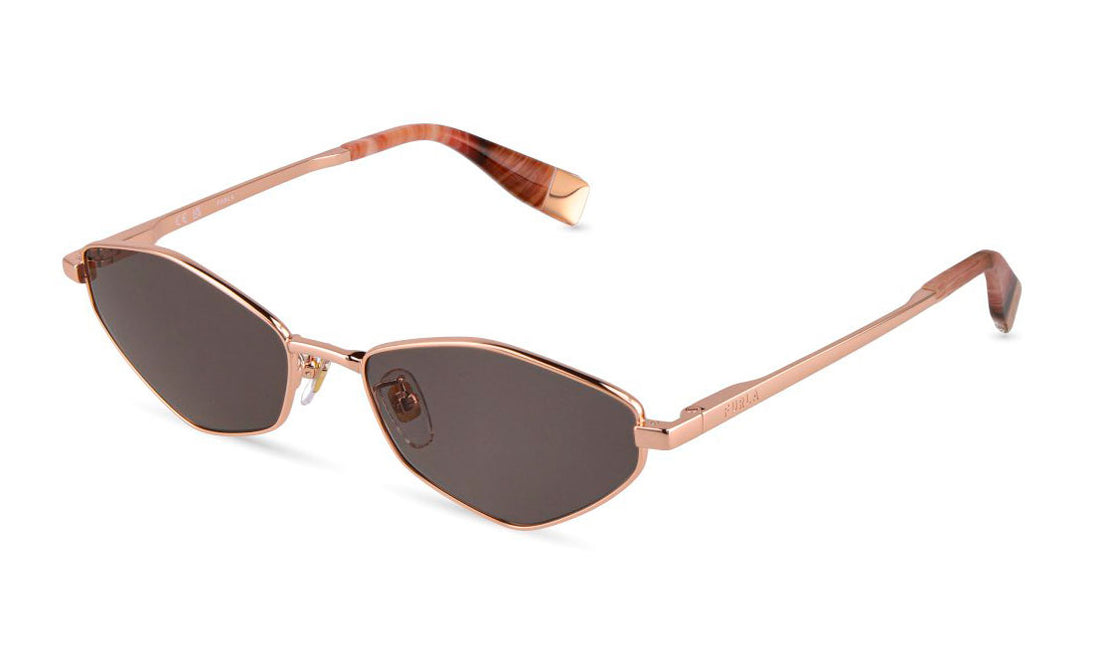 Gafas de sol furla sfub17 08fc dorado geometric femenino talla 57mm - Vista principal