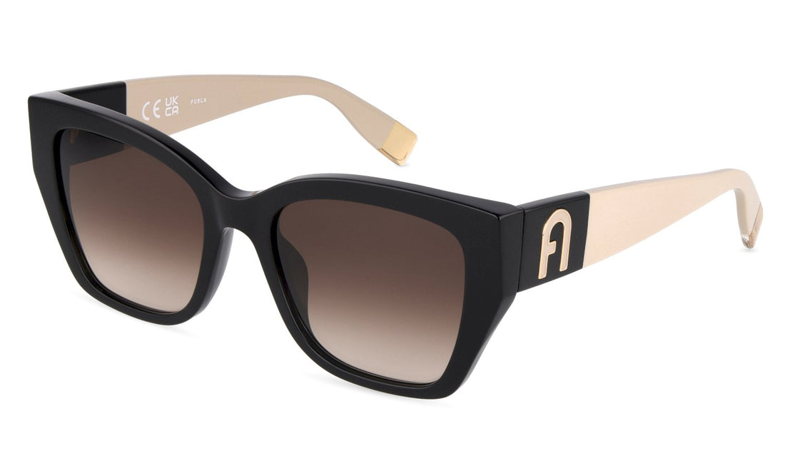 Lunettes de soleil furla sfub48v 700y negro square femenino taille 54mm - Vue principale