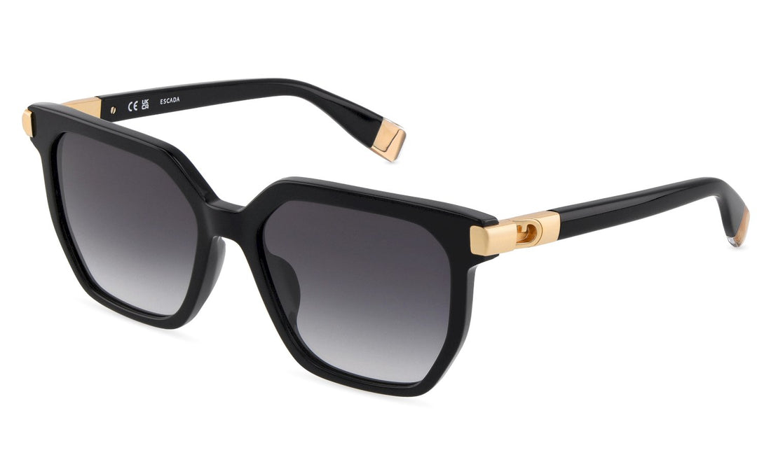 Óculos de sol furla sfub50 0700 negro geometric femenino tamanho 54mm - Vista principal