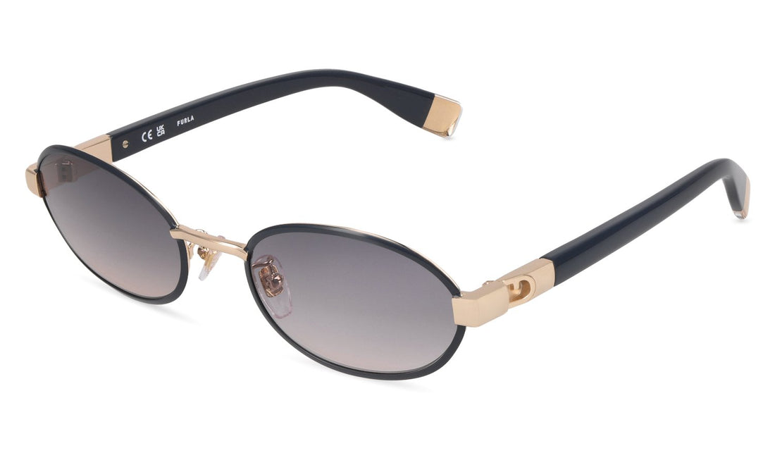 Lunettes de soleil furla sfub51 0309 dorado square femenino taille 54mm - Vue principale