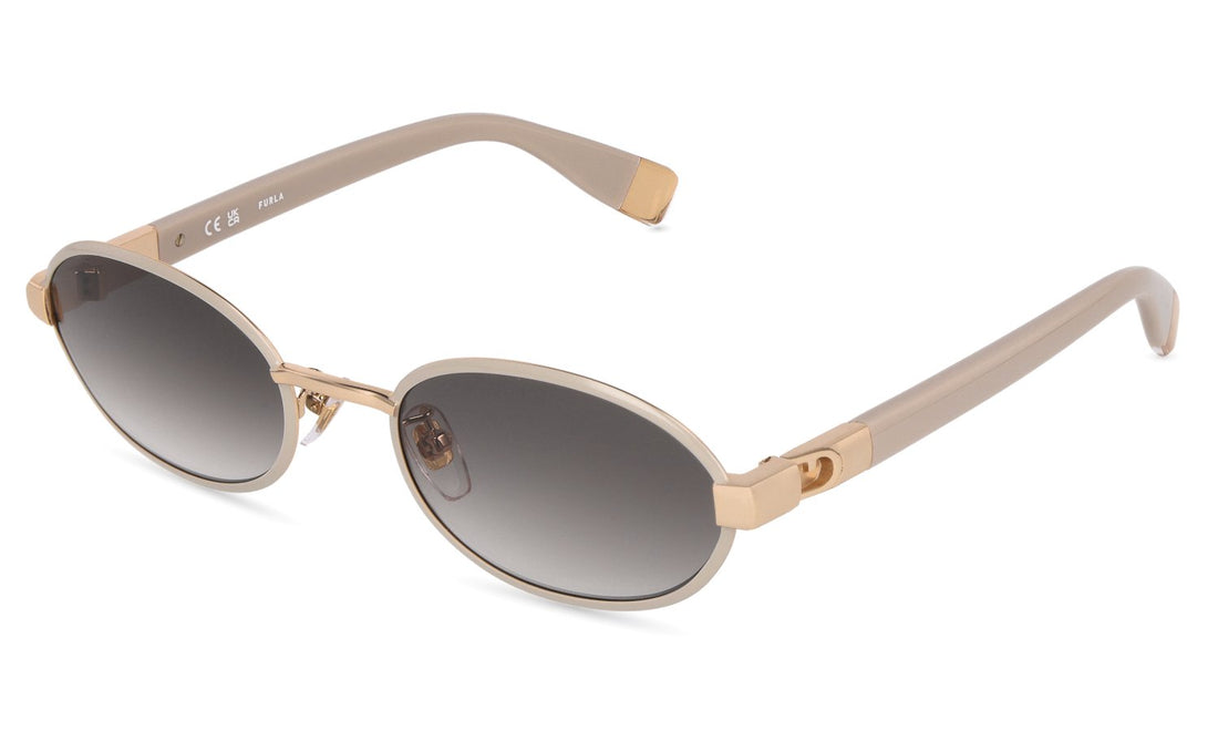 Lunettes de soleil furla sfub51 0f47 dorado square femenino taille 54mm - Vue principale
