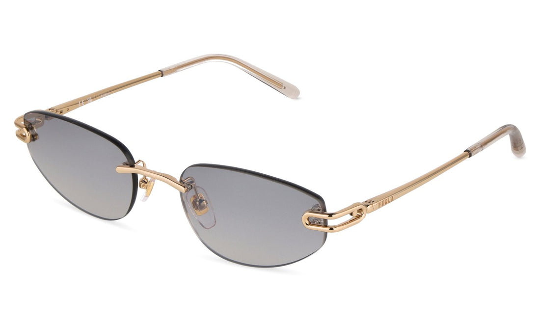 Lunettes de soleil furla sfub52 300x dorado oval femenino taille 56mm - Vue principale