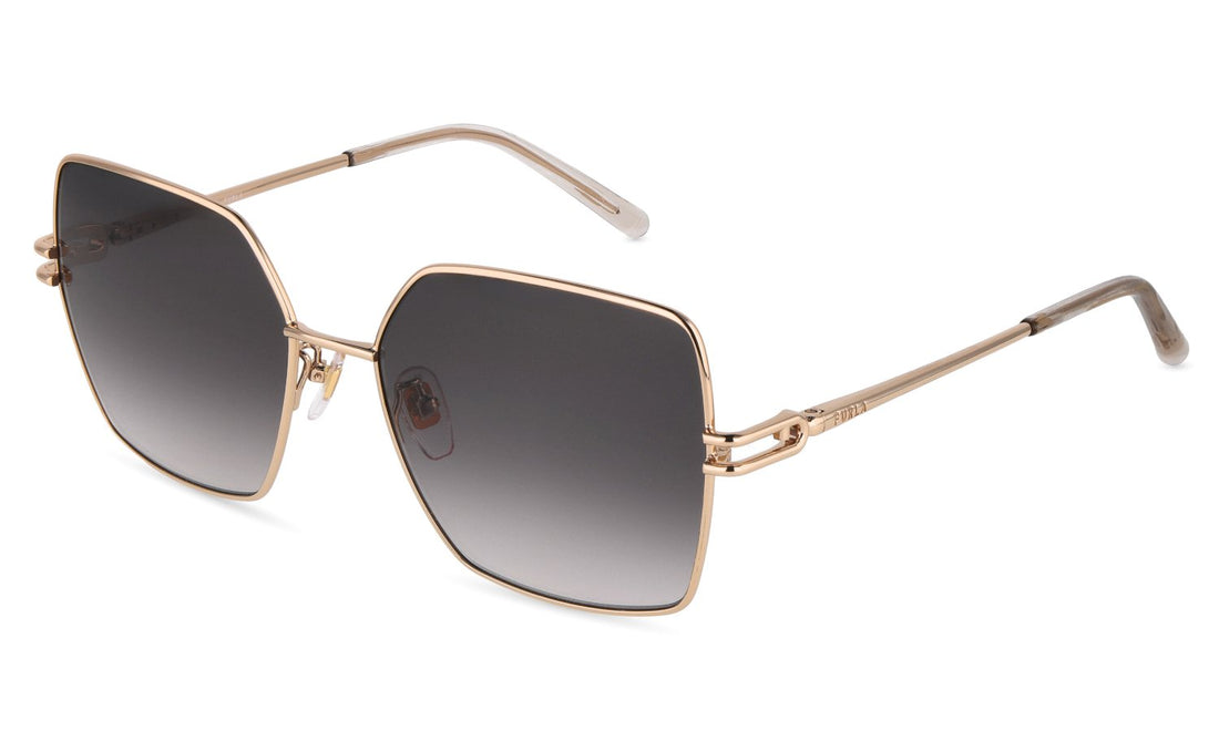 Lunettes de soleil furla sfub53 0300 dorado square femenino taille 57mm - Vue principale