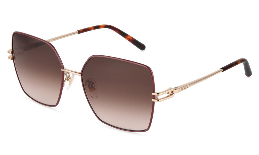 Lunettes de soleil furla sfub53 0f97 dorado square femenino taille 57mm - Vue principale