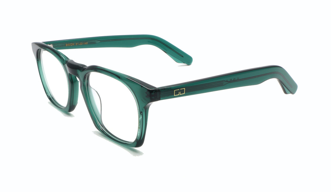 Occhiali da vista greyhounders simon c3 verde square masculino taglia 51mm - Vista principale