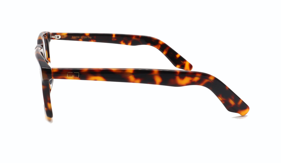 Occhiali da vista greyhounders simon c1 havana square masculino taglia 51mm - Vista dettagliata