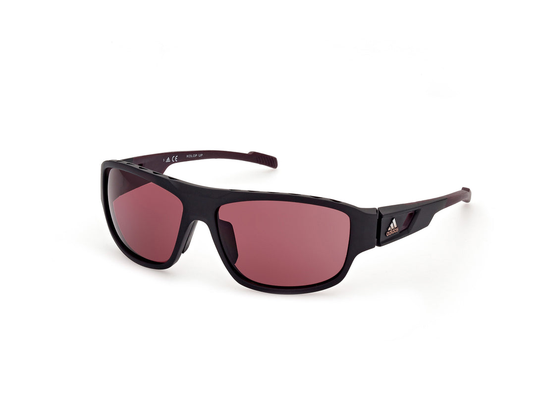Solglasögon adidas sport sp0045 02s masculino storlek 61mm - Huvudvy