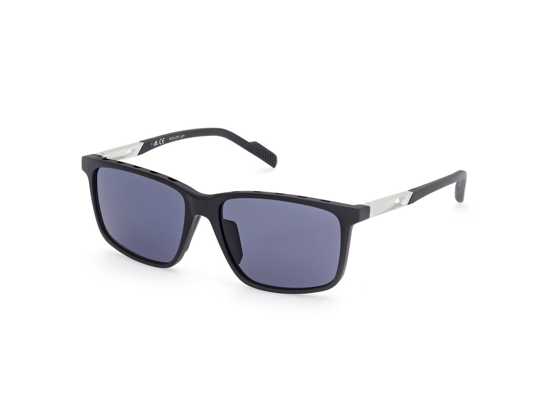 Solglasögon adidas sport sp0050 02a masculino storlek 57mm - Huvudvy