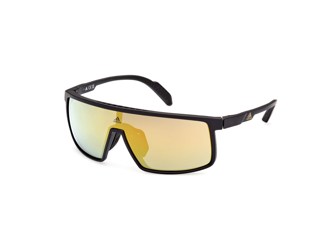 Solglasögon adidas sport sp0057 02g negro unisex storlek 0mm - Huvudvy