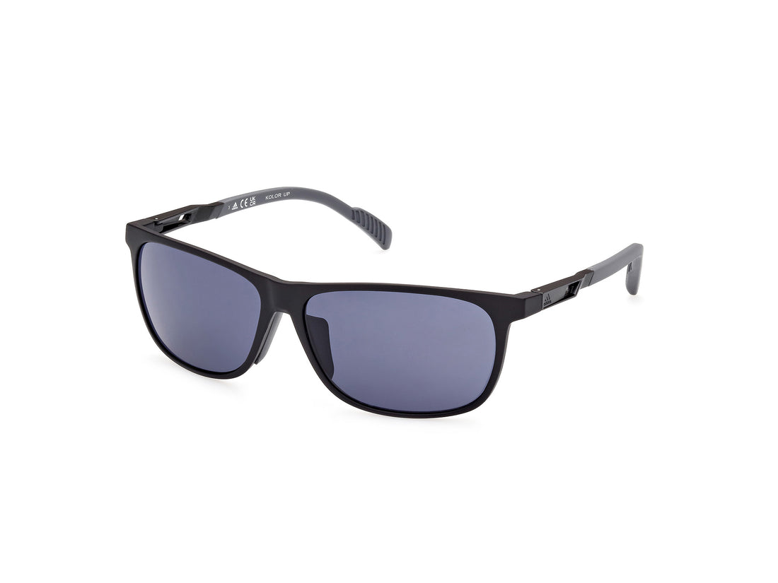 Solglasögon adidas sport sp0061 02a masculino storlek 62mm - Huvudvy