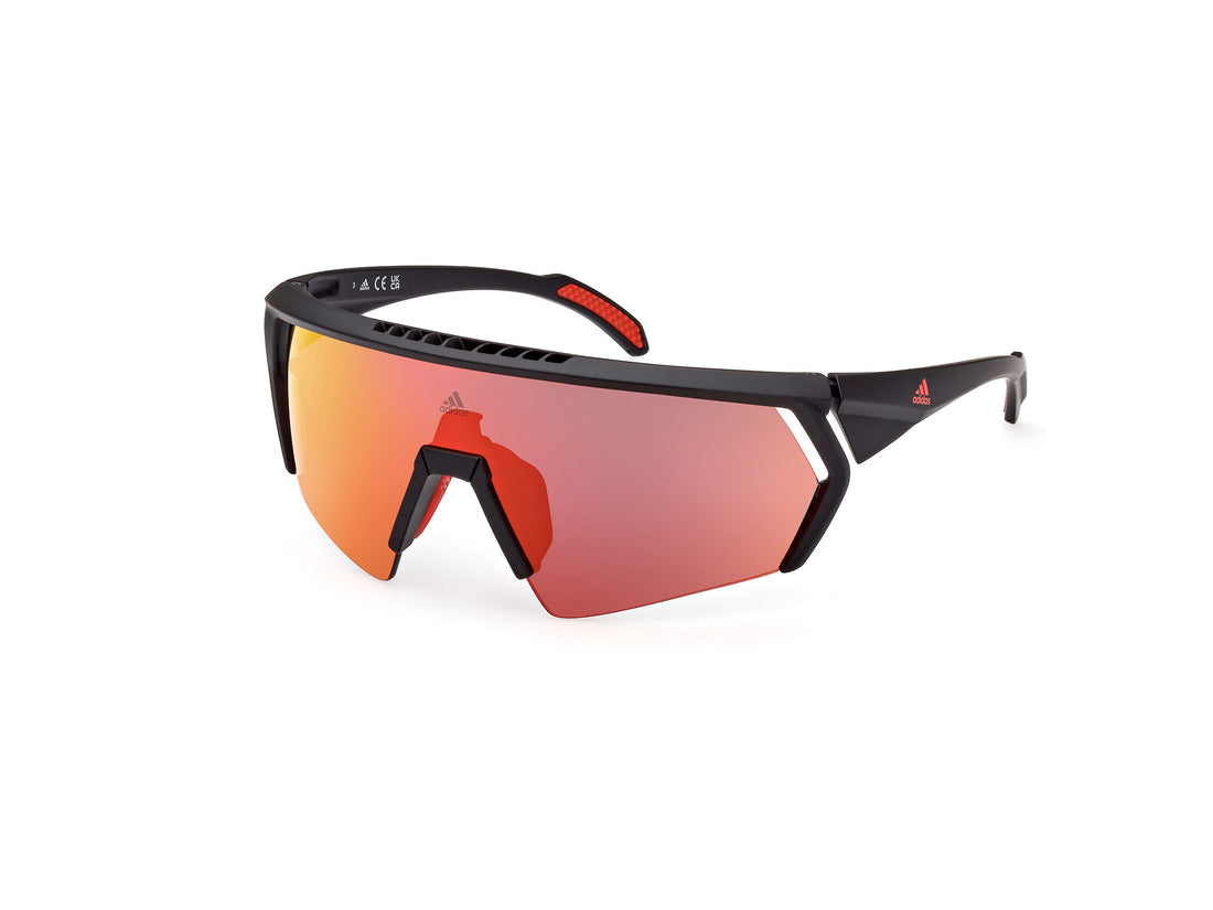 Solglasögon adidas sport sp0063 cmpt aero 02u masculino storlek 0mm - Huvudvy