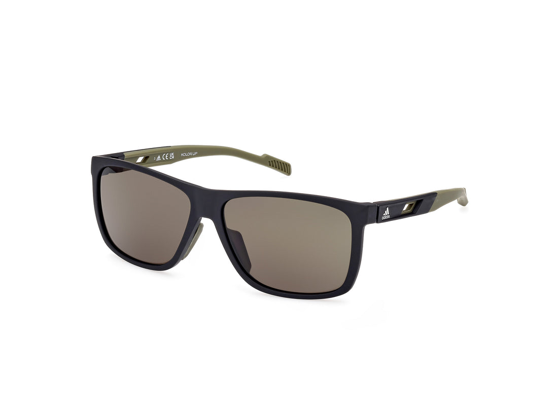 Solglasögon adidas sport sp0067 02n masculino storlek 60mm - Huvudvy