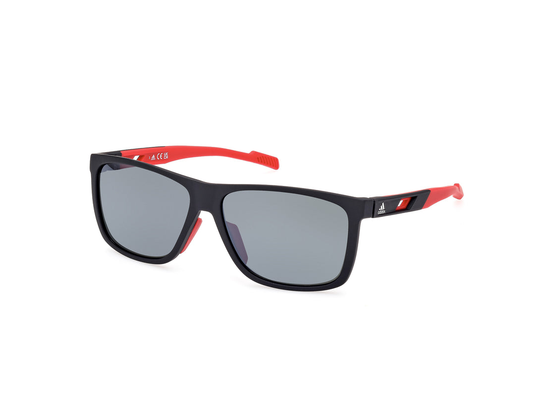 Solglasögon adidas sport sp0067 05d masculino storlek 60mm - Huvudvy