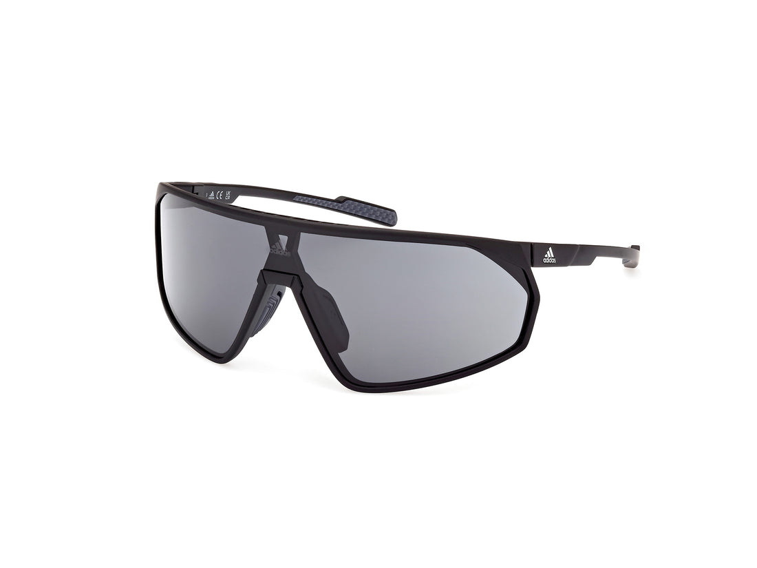 Solglasögon adidas sport sp0074 prfm shield 02a masculino storlek 0mm - Huvudvy