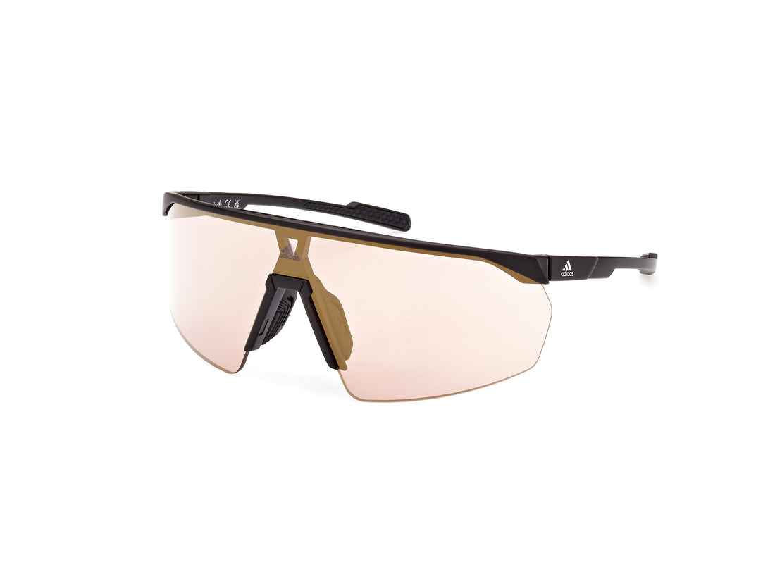 Solglasögon adidas sport sp0075 prfm shield 02g femenino storlek 0mm - Huvudvy