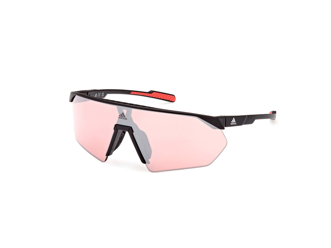 Solglasögon adidas sport sp0076 prfm shield 02e femenino storlek 0mm - Huvudvy