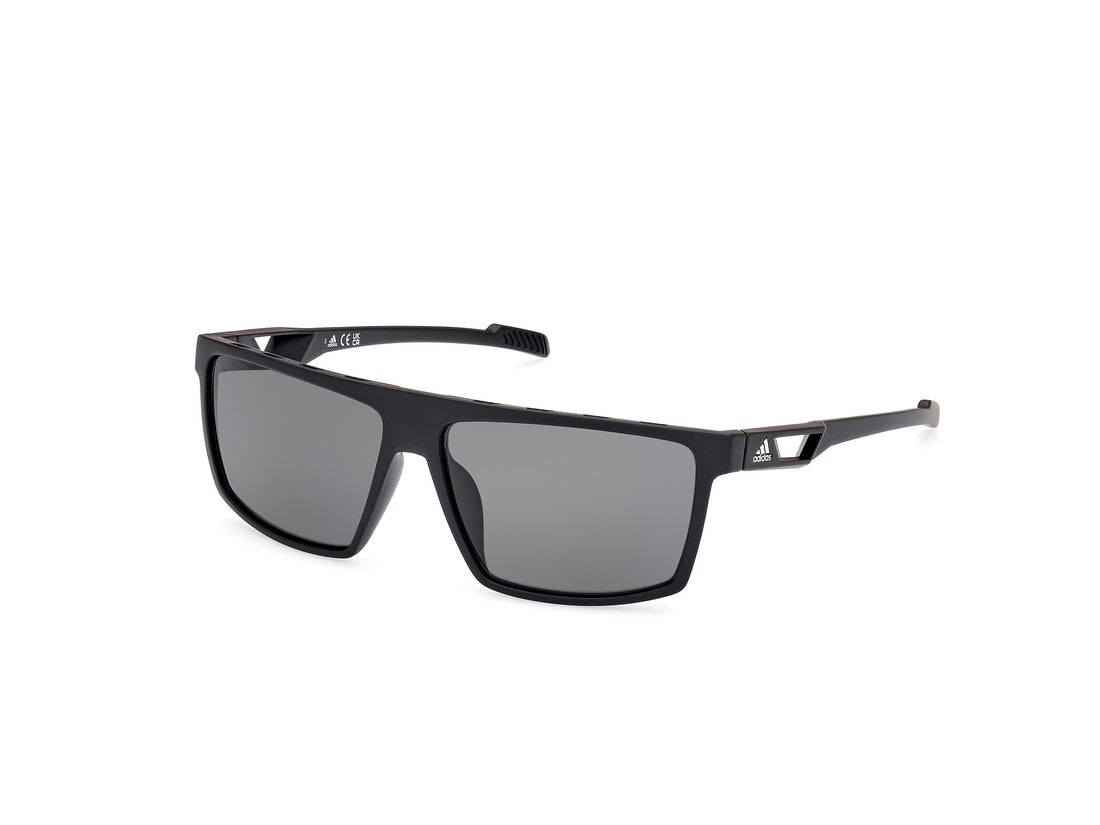 Solglasögon adidas sport sp0083 02a negro masculino storlek 59mm - Huvudvy